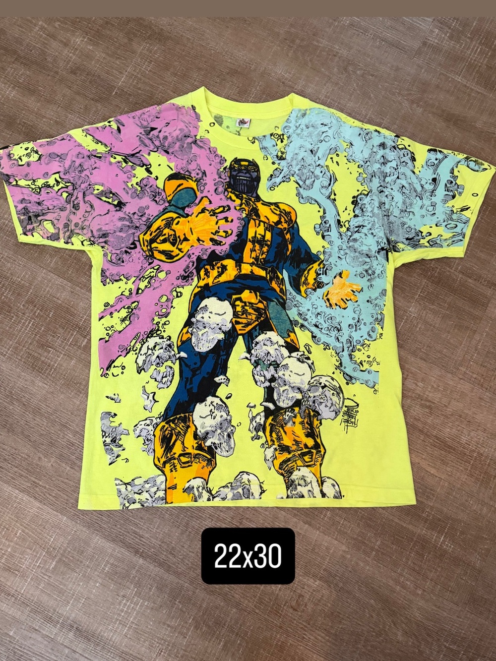 Neon vintage rush vintagerush Thanos men’s large